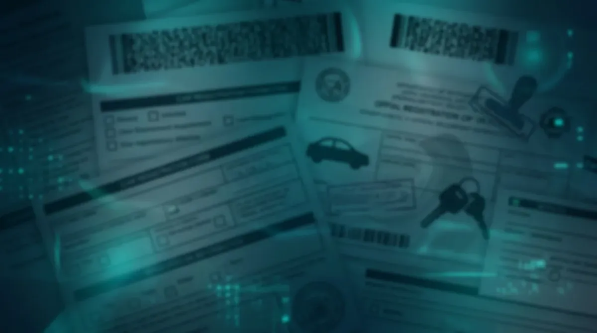 Miniatura: dokumenty rejestracyjne pojazdu