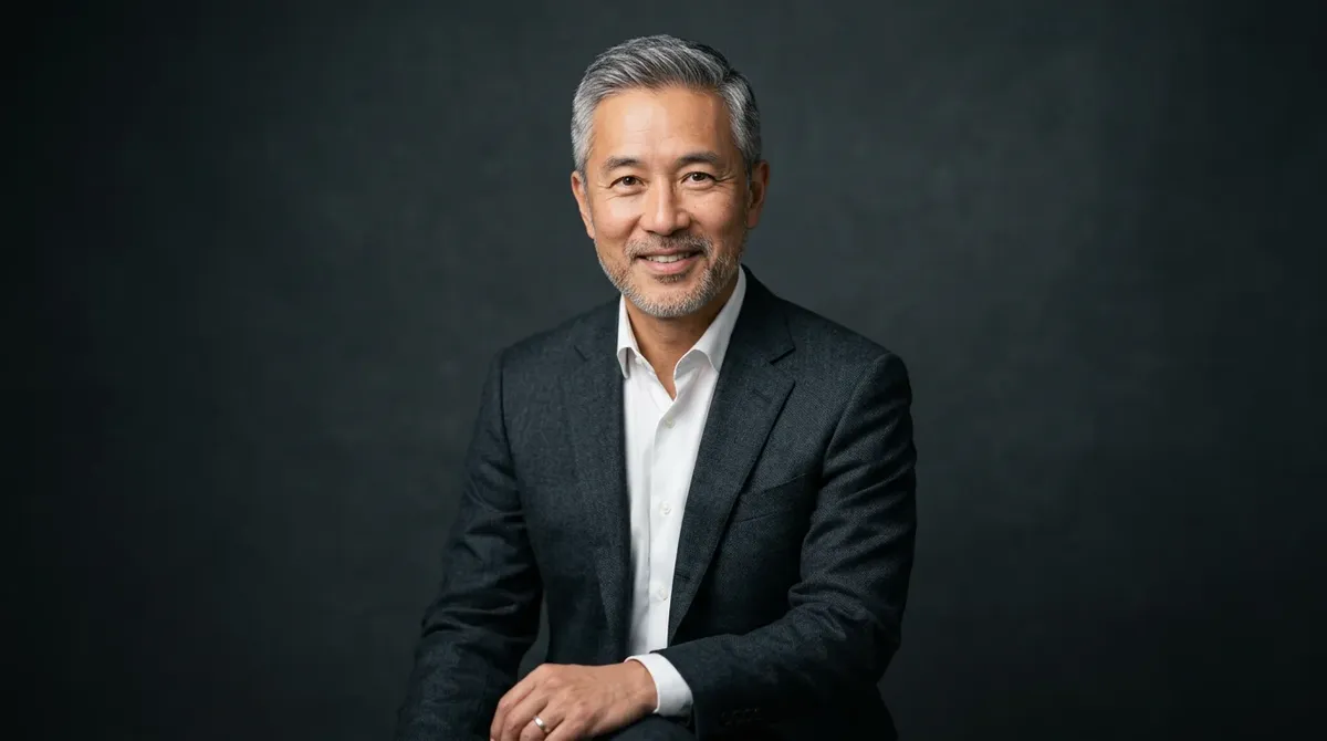 Portret Henrika Yamamoto, koordynatora programów e-learningowych